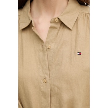 Tommy Hilfiger Ленена рокля Tommy Hilfiger (WW0WW44653)