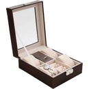 JKBox šperkovnice SP 1810 A21 hnědá