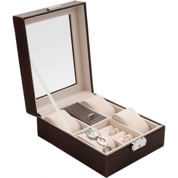 JKBox šperkovnice SP 1810 A21 hnědá