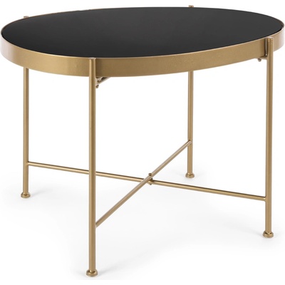 Bizzotto ХОЛНА МАСА rashida 45x63x46cm ЧЕРНА (0746291)