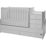 Lorelli Легло Lorelli - Maxi Plus, 3Box, 70 х 160 cm, бяло (10150580024P) - baby