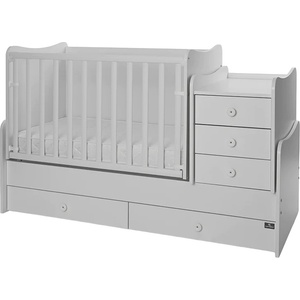 Lorelli Легло Lorelli - Maxi Plus, 3Box, 70 х 160 cm, бяло (10150580024P) - baby