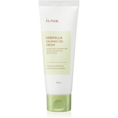 IUNIK Centella Calming Gel Cream, успокояващ гел-крем за лице с центела азиатика (8809429955944)