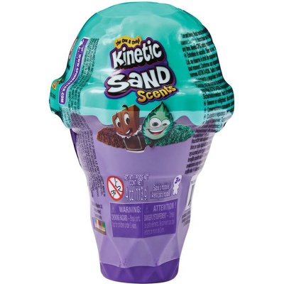 Kinetic Sand voňavý zmrzlinový kornút čokoláda a mäta