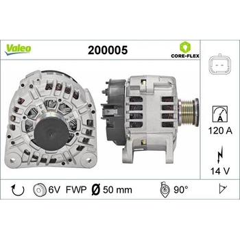 Generátor VALEO 200005