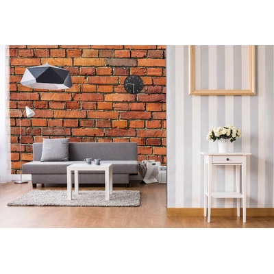 DIMEX ART Самозалепваща се флизелинова фототапета детайли от тухлена текстура 375 x 250 см