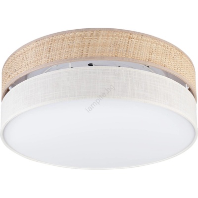 LAMKUR Led таванно осветително тяло sirja boho led/36w/230v пр. 45 см бежово/кремаво (la59785)