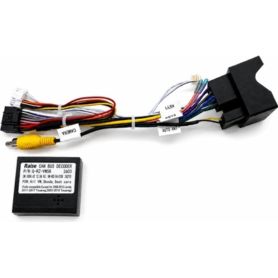 2DIN Napájací kábel s CANBUS G-RZ-VW58 pre VW, Škoda, Seat – MQB platforma