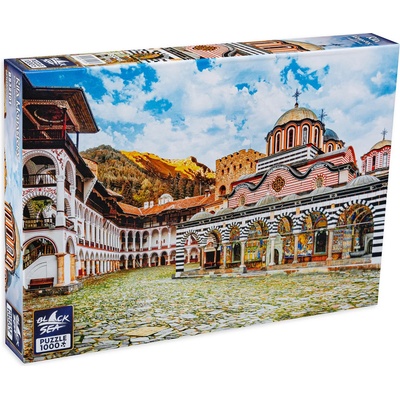 Пъзел Black Sea Premium от 1000 части - Mанастир Свети Иван Рилски, Божидар Чоторов (BS32101)
