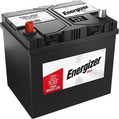 Energizer Plus 12V 60Ah 510A 5604130516742