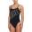 Nike Hydrastrong Multi Graphic Adjustable Crossback One Piece - Black