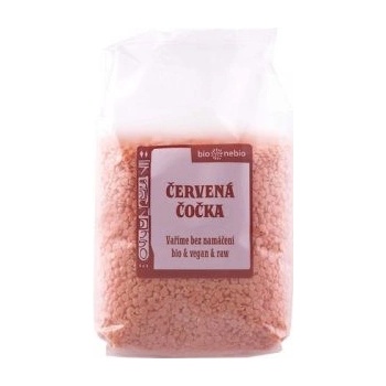 Bio Nebio Červená šošovica polovičná 500g