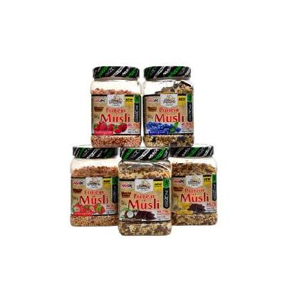 Amix Mr.Poppers Protein musli blueberry vanilla 500 g