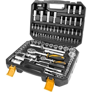 TOLSEN TOOLS Гедоре 94 части 1/4", 1/2" вложки шестостен 10-32 мм tolsen (ТЛС15145)