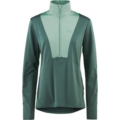 Kari Traa dámská mikina Karen H/Z Midlayer Murk zelená