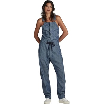 G-STAR Гащеризон G-Star 3D Bib Overall jumpsuit - Blue (Rinsed)