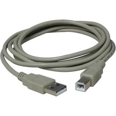 Logo 10219 USB 2.0, USB A M-USB B M, 3m, šedý