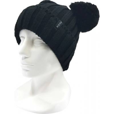 VoXX Dětská dívčí pletená čepice Renama černá