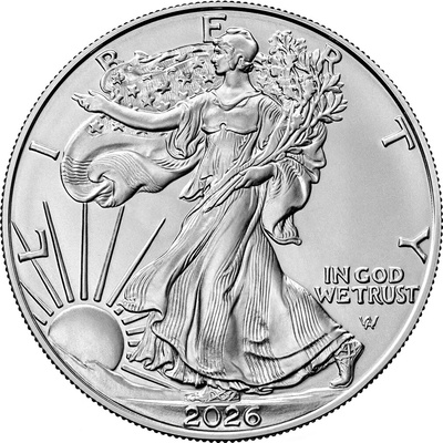 United States Mint Strieborná minca American Eagle 2026 1 oz