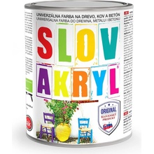 Slovlak Slovakryl 0,75 kg svetlo šedý