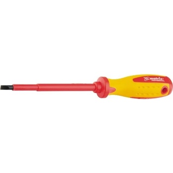 MTX Отвертка Insulated, SL4, 0 х 100 mm, до 1000 V, двукомпонентна дръжка MTX PROFESSIONAL