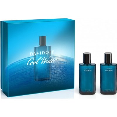 Davidoff Cool Water Man EDT 75 ml + voda po holení 75 ml dárková sada