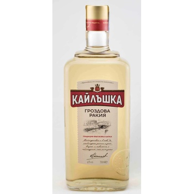Villa Yambol Kailushka rakije 40% 0,7 l (holá láhev)