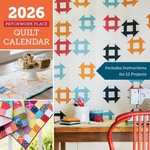 C&T Cal 26 patchwork place quilt calendar | wall