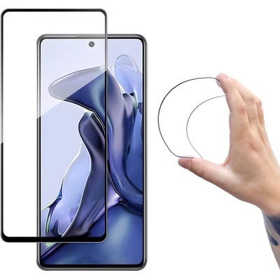 Wozinsky гъвкаво защитно стъкло за Xiaomi Mi 11T/Mi 11T Pro/Poco X2/Poco X3 Pro/Redmi Note 9 Pro Max - Черен KP13597 (13597)