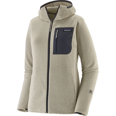 Patagonia Дамско поларено яке Patagonia Women's R1 Air Full-Zip Hoody Fleece jacket - Wool White - размер XS (105-6525-0611)