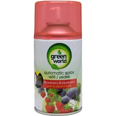 GreenWorld osviežovač vzduchu náplň Strawberry & Blueberry 250 ml
