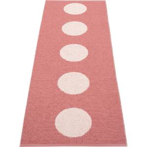 Pappelina Светлочервена пътека за открито и закрито 70x200 cm Vera Pop Blush - Pappelina (VP7E720)