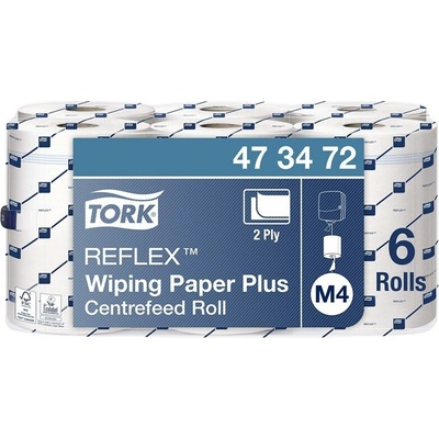 Tork Reflex Plus M4, dvouvrstvé, bílé, 6 x 150 m 473472