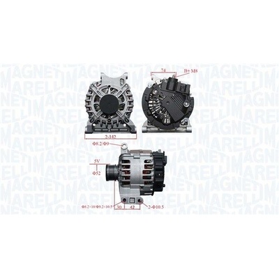 generátor MAGNETI MARELLI 063739065010