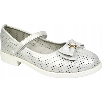 Balerínky dívčí boty dětské k prvnímu svatému přijímání stélka kůže