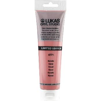 LUKAS Cryl Studio АКРИЛНА боя Coral 125 ml 1 бр (47710012)