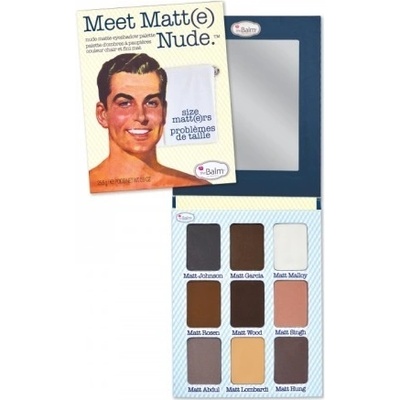 theBalm paletka očních stínů Meet Matte Trimony Eyeshadow 21,6 g