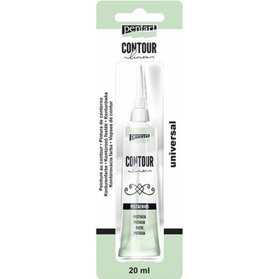 Pentart Konturovací liner perleťový 20 ml PISTÁCIE – Hledejceny.cz