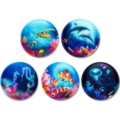 Sada ozdôb na batoh Ergobag Kletties Set - Fantastic Underwaterworld uni