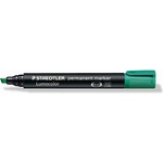 STAEDTLER Маркер Lumocolor Перманентен скосен 2-5mm зелен (350-5)