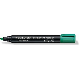 STAEDTLER Маркер Lumocolor Перманентен скосен 2-5mm зелен (350-5)