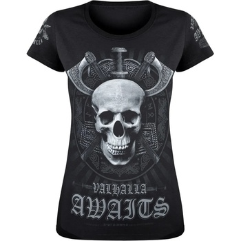 Image 1 of Victory or valhalla Дамска тениска victory or valhalla - skull - vov022da