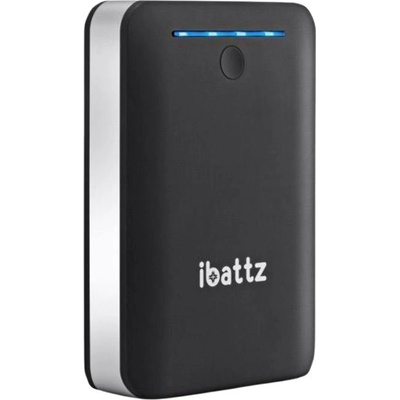iBattz BattStation Tough Pro 12000mAh Черно-сребристо Power Bank (IB-PWB-BLK-A2)