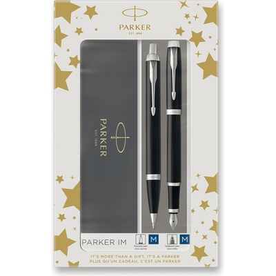 Parker IM Black CT sada plnicí pero a kuličková tužka 1501/2573215 – Zboží Živě
