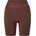 4th and reckless Къси панталони 4TH AND RECKLESS Women's Kendal Performance Gym Shorts - Chocolate