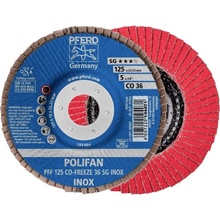 Pferd Vějířovitý brusný kotouč 125 x 22.23 mm 67612536