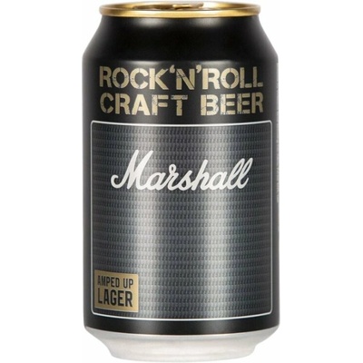 Marshall Amped Up Lager 12° 4,6% 0,33 l (sklo)