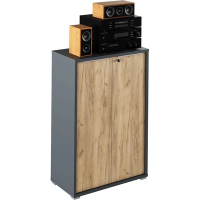 Kondela RIOMA NEW TYP 09 grafit/dub artisan
