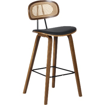 Carmen Бар стол Carmen 4029 - орех/черен