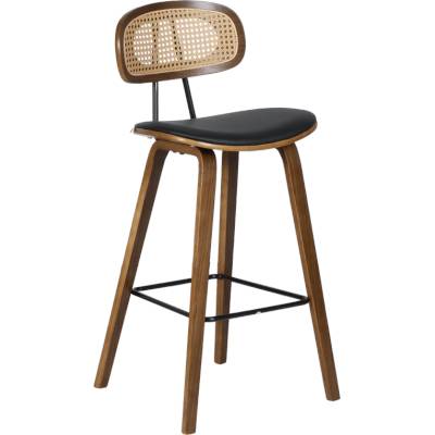 Carmen Бар стол Carmen 4029 - орех/черен